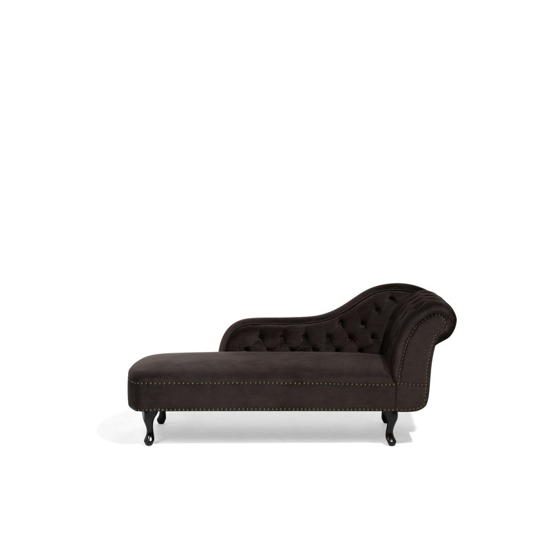 Brennon Velvet Chaise Lounge