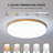 Trotman Acrylic LED Flush Mount