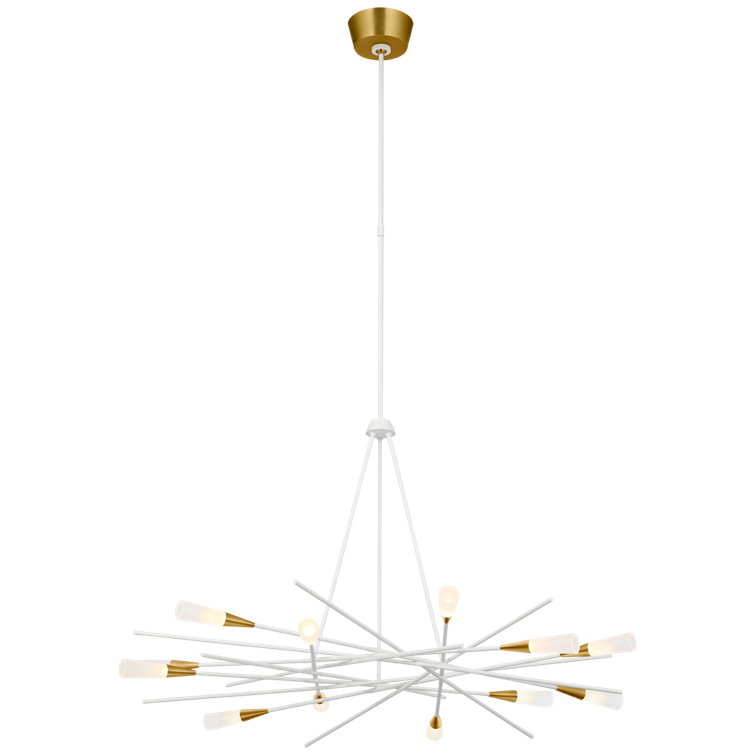 Stellar 12 - Light Metal LED Chandelier by Chapman & Myers