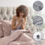 Ensemble d'édredon plissé avec draps Bed-in-a-Bag-103134069-103134075