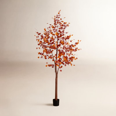 108" Pre-Lit Eucalyptus Tree in Nursery Pot