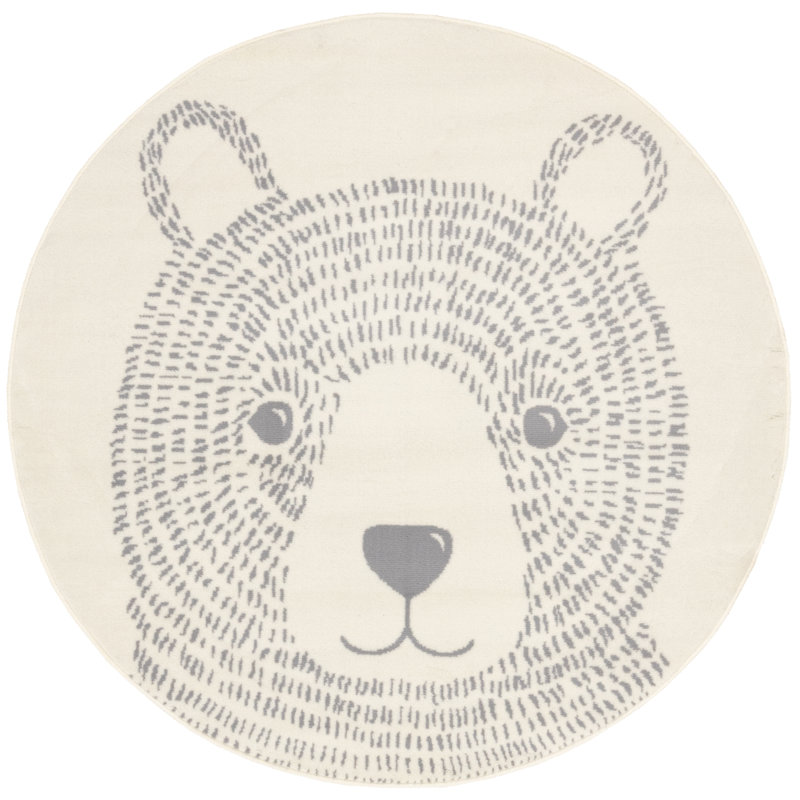 Tapis rond 5 x 5 Neutre