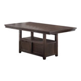 Ekain Rectangular Counter Height Table with Storage