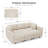 Corduroy Sofa Bed Modular Sectional Sofa Convertible Sofa Livingroom Bedroom Apartment Storage Couch-1679091973