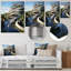 Futuriste architecture V - art mural en métal City Architecture-688063450