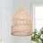 Issa 1 - Light Natural Dome Pendant