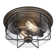 2 - Bulb Outdoor Flush Mount