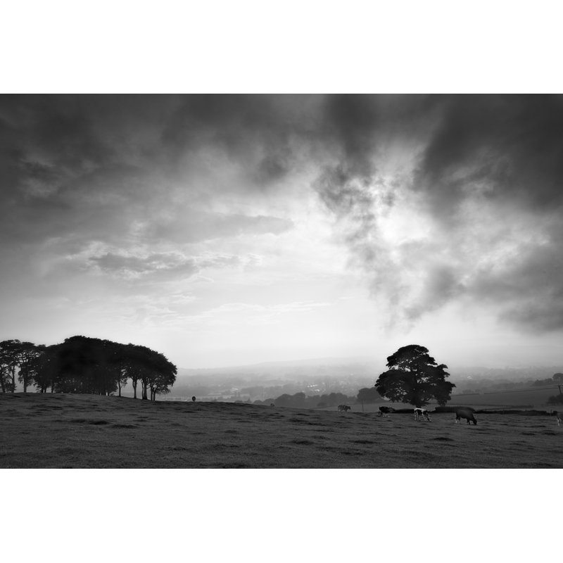 Dales Landscape by Martin Henson - Wrapped Canvas Print, 30cm H x 46cm W