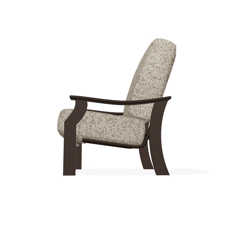St. Catherine Marine Grade Polymer Deep Seating Cushion Arm Chair, Kona, Blend Sand Sunbrella®