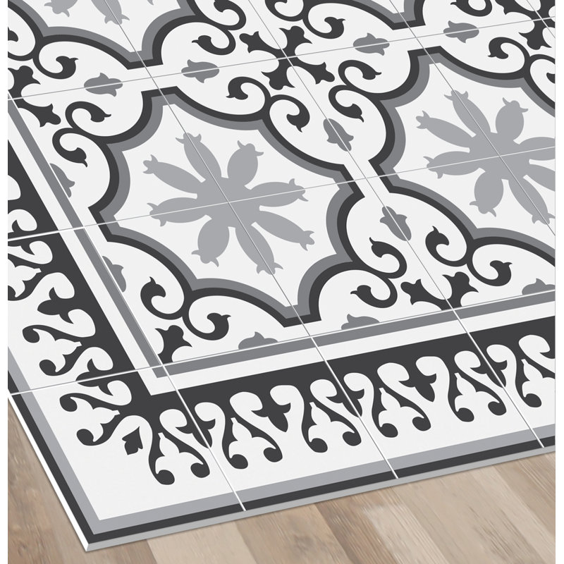 Hartmann Vinyl Machine Printed Area Rug, Runner 80 x 300cm