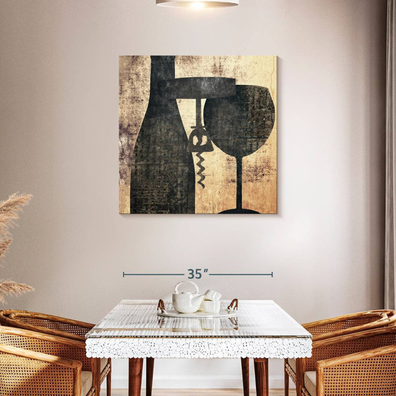 Yarlin Shadowy Kitchen I, 36" H x 36" W