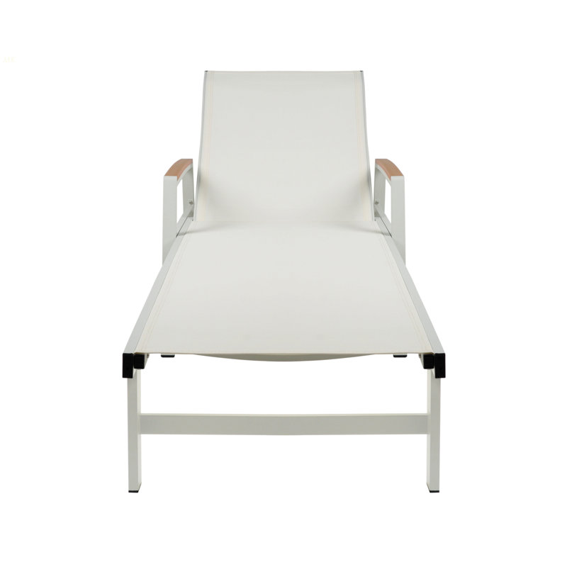 Chaise longue OXTON CHAISE, Blanc