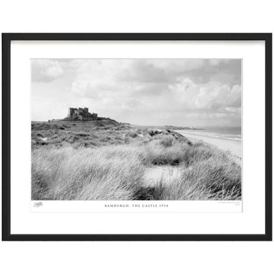 Bamburgh, The Castle 1954 - Single Picture Frame Print