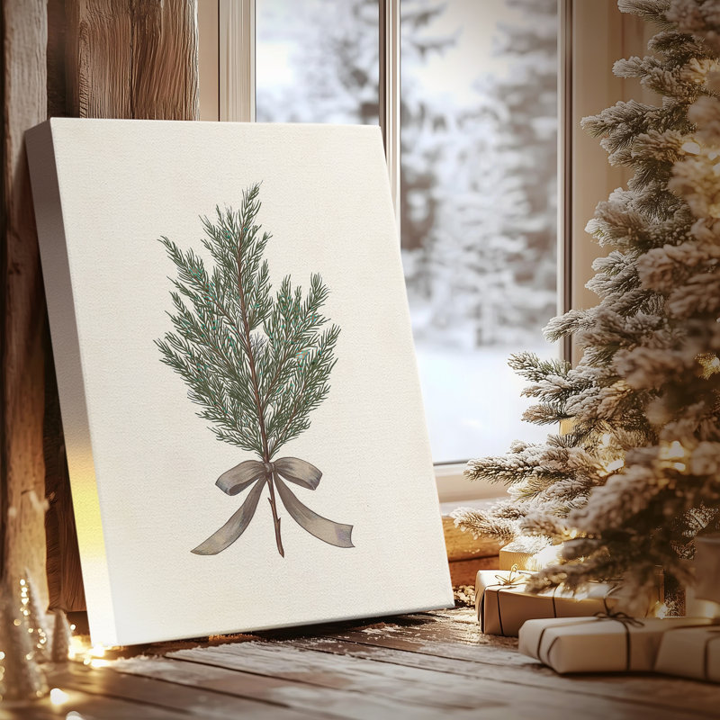 Twilight of Frostlit Bells-Premium Gallery Wrapped Canvas, 18" H x 12" W
