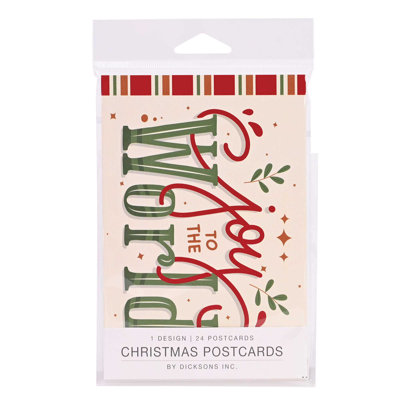 Carte postale «Joy To The World»