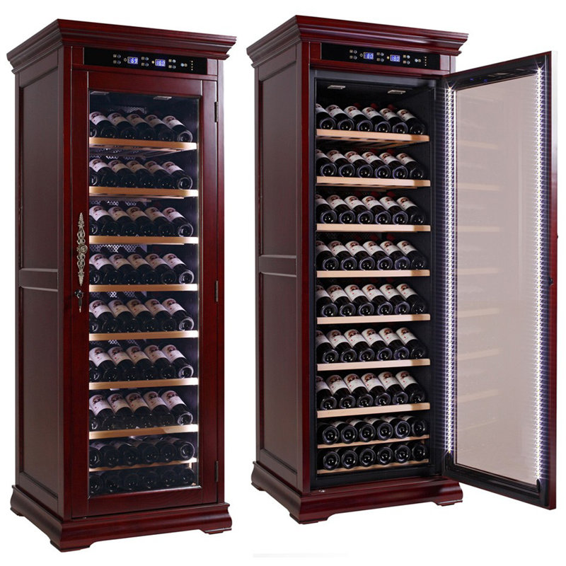 Armoire à vin de plancher pour 146 bouteilles contrôlée électroniquement Rochester