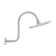 Rain Rain Shower Head 1.75 GPM GPM with Aerating