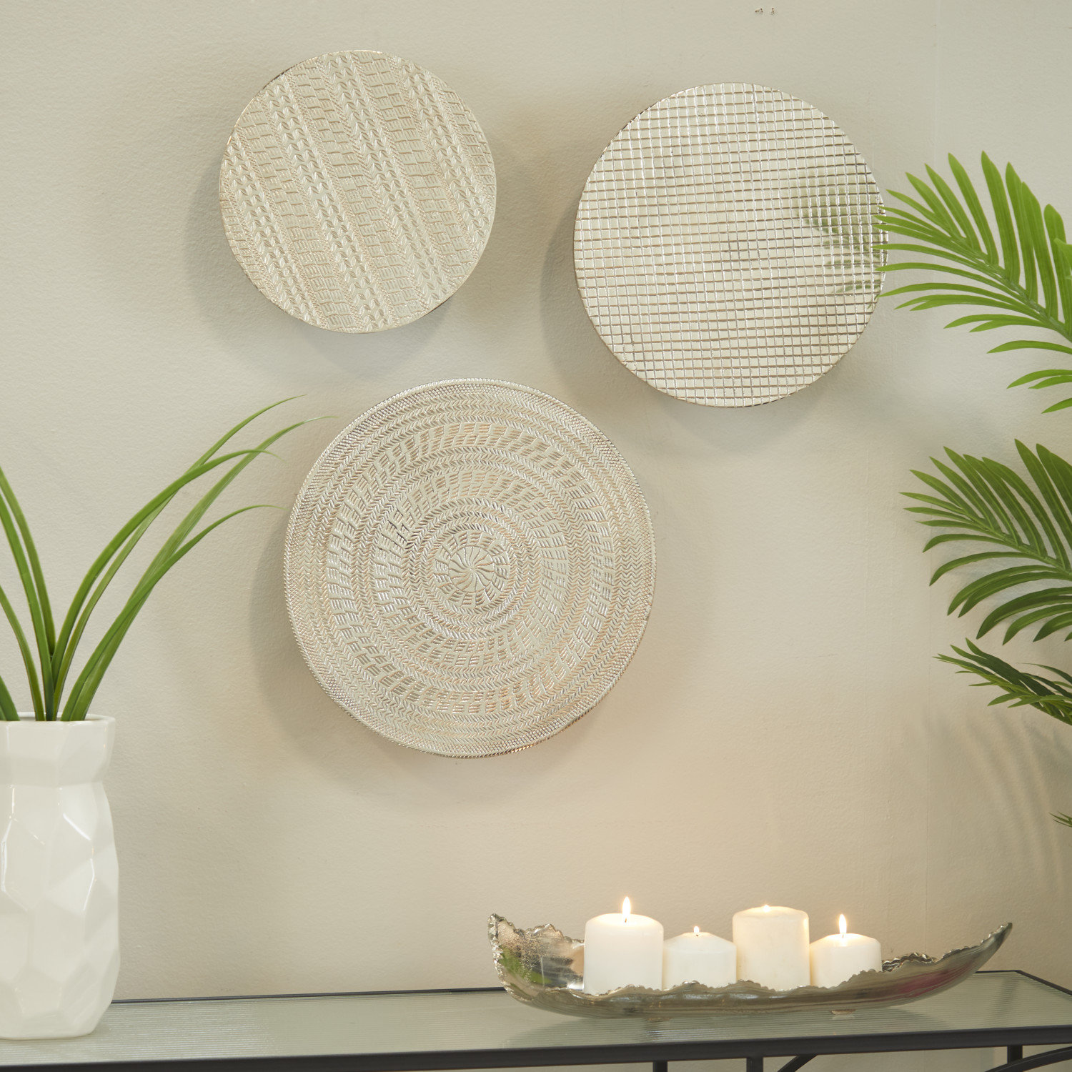 Langley Street® 3 Piece Modern Wall Décor Set & Reviews | Wayfair