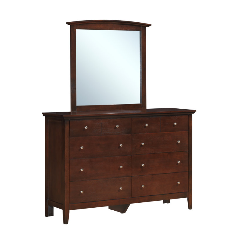 Chene 58'' W 8 - Drawer Dresser, Cappuccino