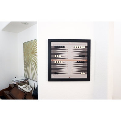 Magnetic Backgammon Game-modern - Print
