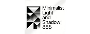 Logo Minimalist Light and Shadow 888