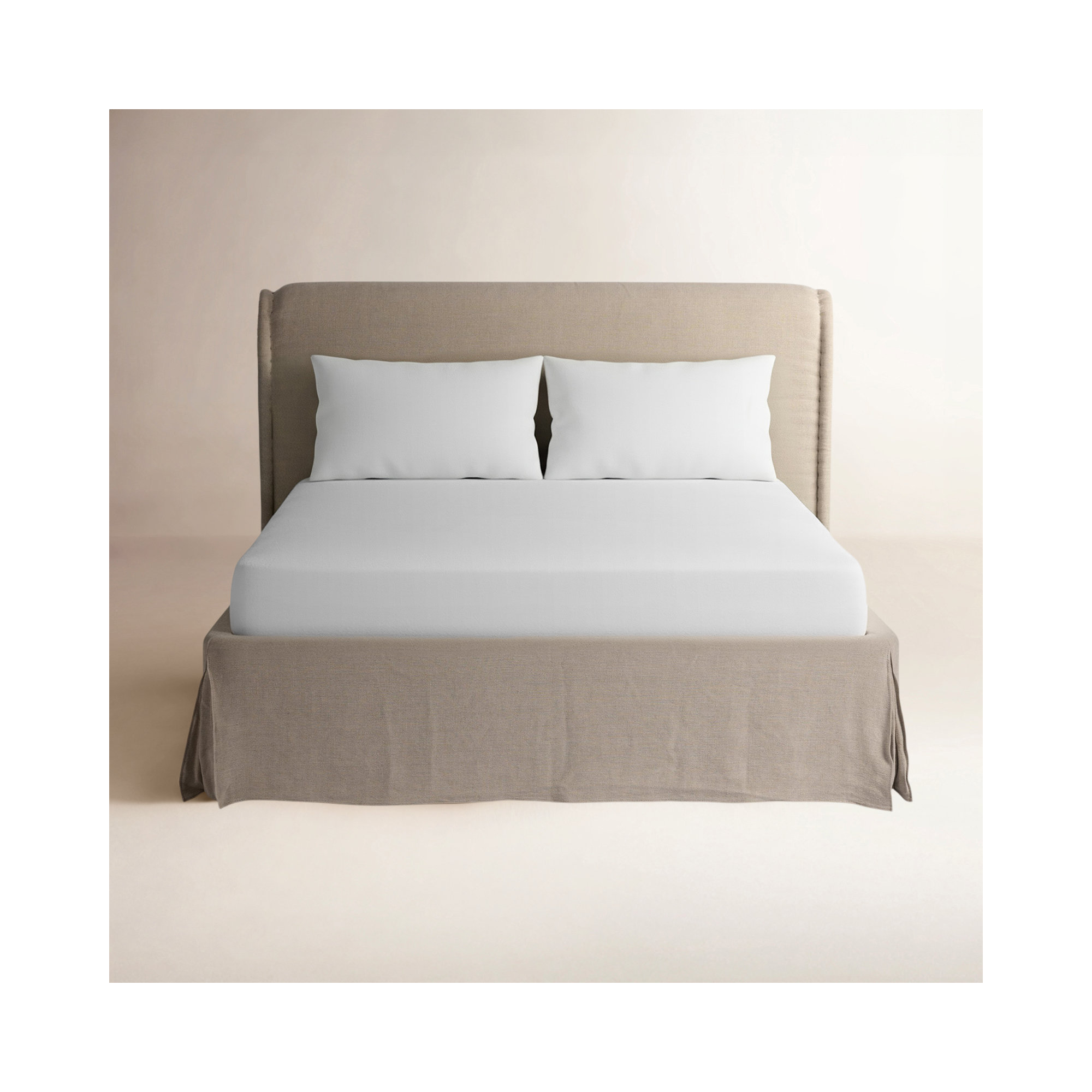 Wyndham Bed, Cream, Queen