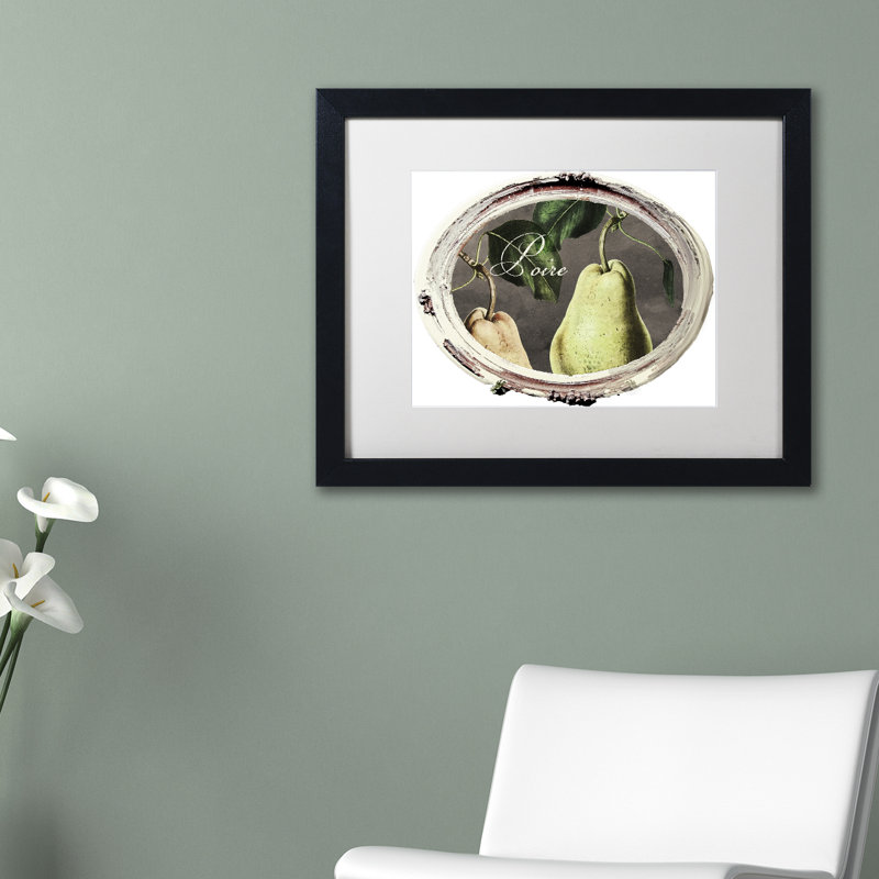 «Jadaya Paris in Frames 9» par Color Bakery, impression encadrée, H 11 po x l 14 po x P 0,5 po, Cadre noir, Noir