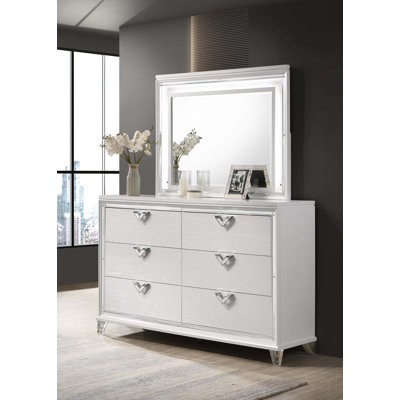 Commode 6 tiroirs Ceri