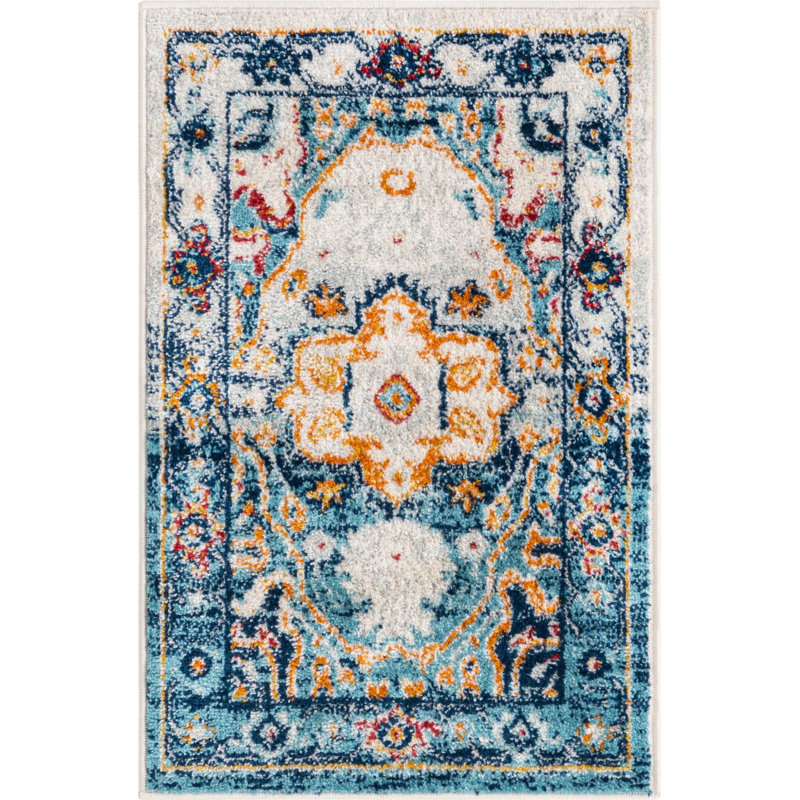 Hageman Oriental Indoor Rug, Rectangle 4' x 6'