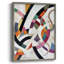 Série ABSTRACT LXIX, reproduction encadrée - bois massif-791032291