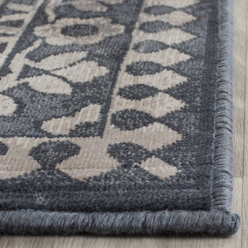 Emmie Oriental Cotton Hand Woven Area Rug, Rectangle 122 x 170 cm