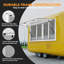Concession Window, 36"W x 24"H Aluminum Alloy Food Truck Serving Window