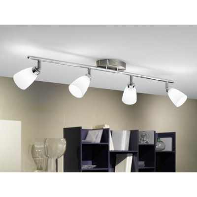 5.03'' 4 -Light Track Track Kit with Adjustable Head