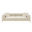 Canapé-lit convertible 3-en-1 de 97,7 po, canapé-lit coulissant à siège profond de 28,4 po, canapé moderne capitonné à boutons, canapé 4 places avec repose-pieds mobile pour salon, petit espace, appartement, bureau, chambre à coucher, beige-2114947942