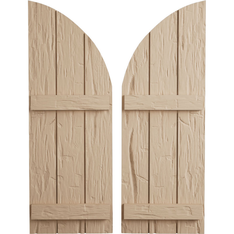 Timberthane à trois planches jointes avec niches en bois, H 90 po x l 16,5 po, 16"