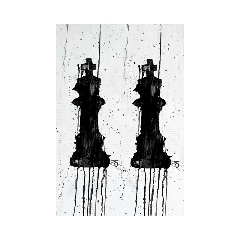 Two Kings by Kent Youngstrom - Print on Canvas, Wrapped Canvas, 30.48 cm H x 45.72 cm W