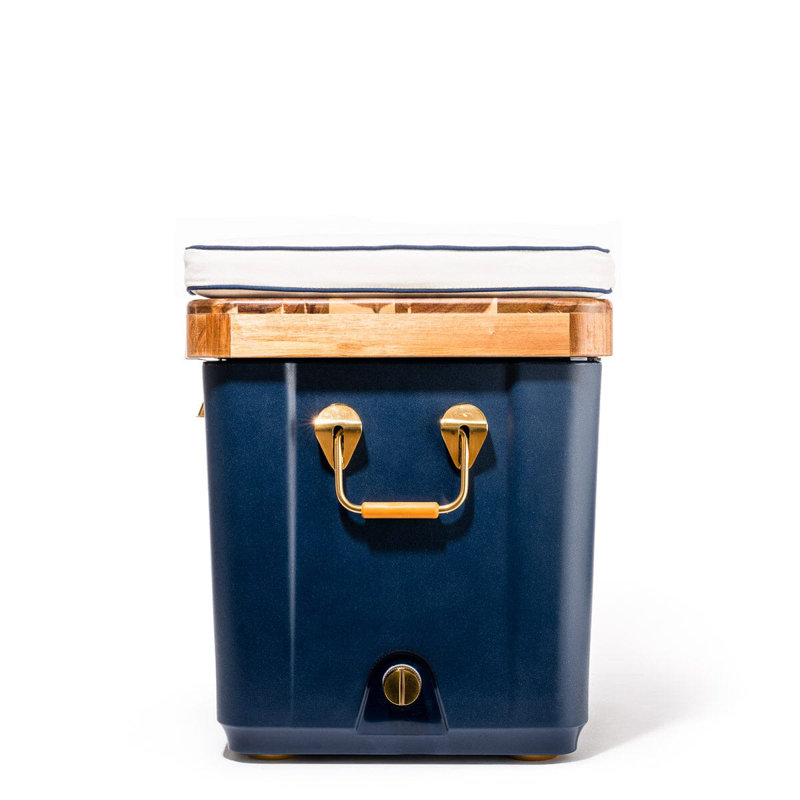 Hemingway Cooler, Navy/White