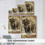 ANIMALS Series CDXCII - Toile tendue avec châssis Premium - Prêt à être accroché-334675907