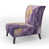 Mauve / velours doré