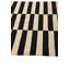 Tapis noir et blanc Newsom