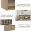 10 Pair Shoe Storage Bench-507281743