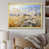 Gold Single Picture Framed