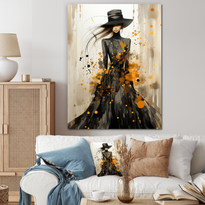 Pursell " Pursell Fashion Woman With Umbrella II "