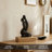 The Kiss Romantic Hand Carved Wood Sculpture