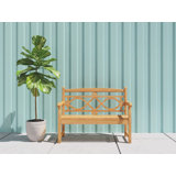 Donjae Chelsea 2-Person Teak Outdoor Bench
