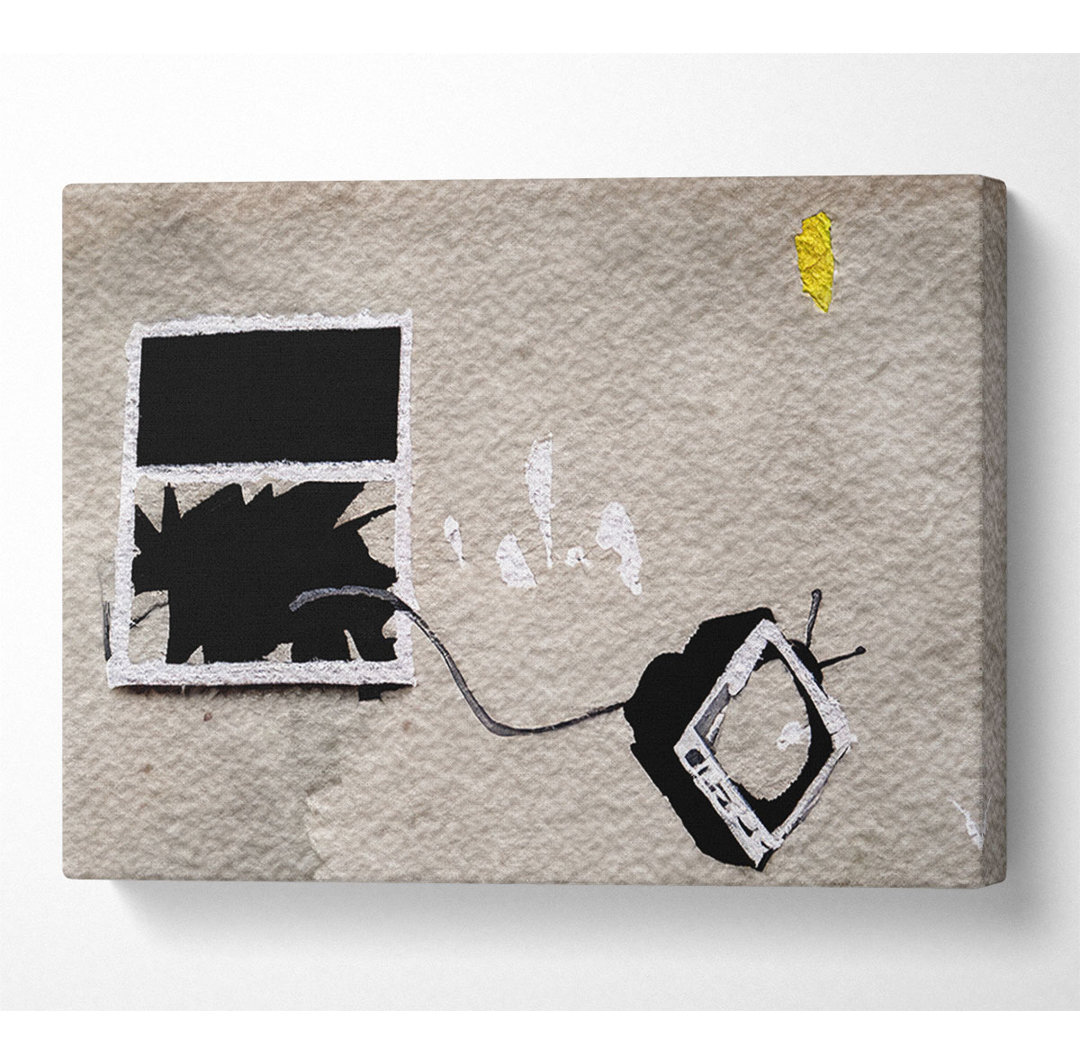 Tv Tantrum - Wrapped Canvas Kunstdrucke