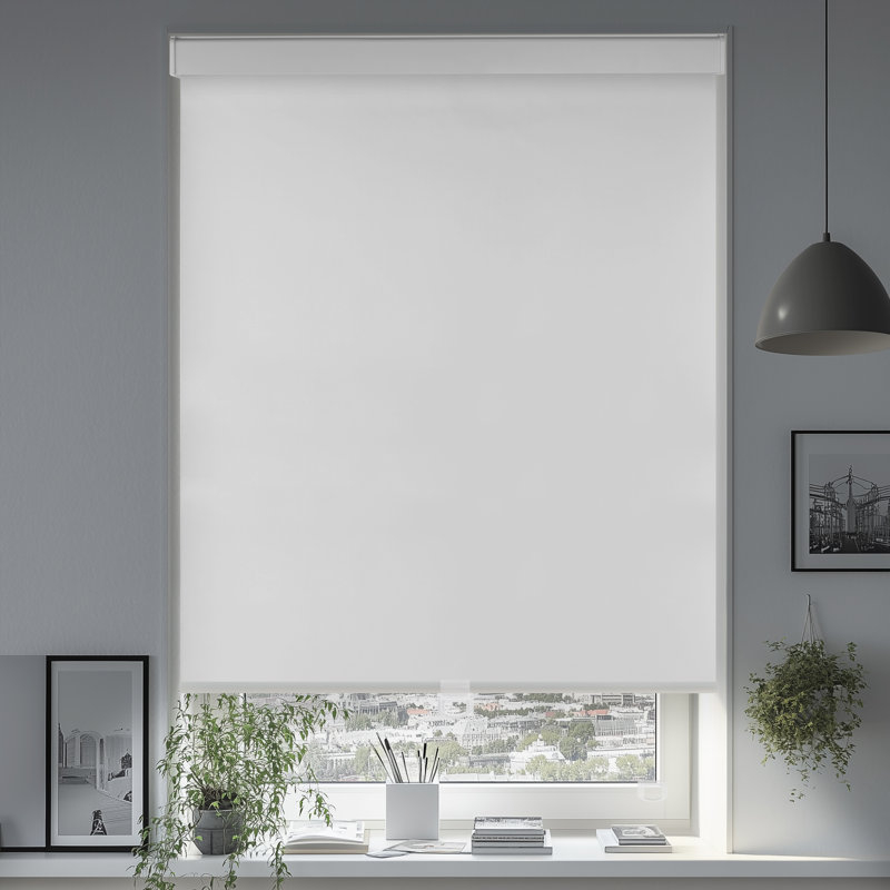 Rideaux occultant sans cordon - stores isolants et isolants pour la chambre à coucher, Beige clair, L 39 po x L 72 po
