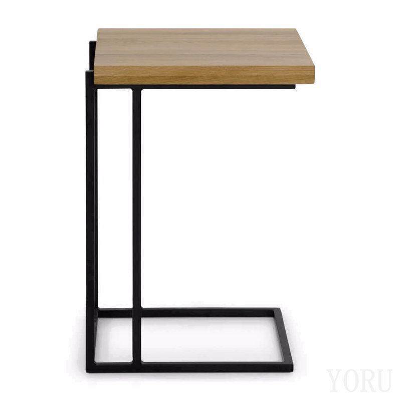 Oak Wood Side Table Large