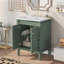 Meuble-lavabo simple 24 po avec plateau Sharlyne-631234028