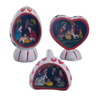3'' Handmade Ceramic Photo Ornament